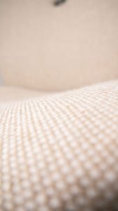 Chaise visiteur strong auguste 4 pieds zoom tissu