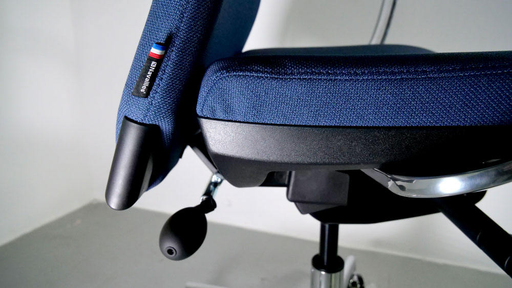 Réglages d'un fauteuil de bureau de direction strong auguste plus