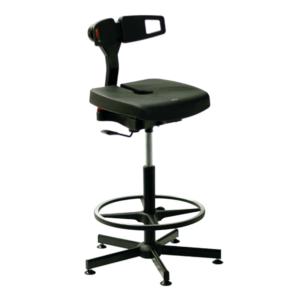 chaise de laboratoire ergonomique koncept en polyurethane de chez Navailles