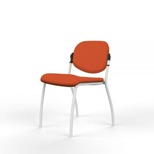 chaise visiteur hopital orange Navailles