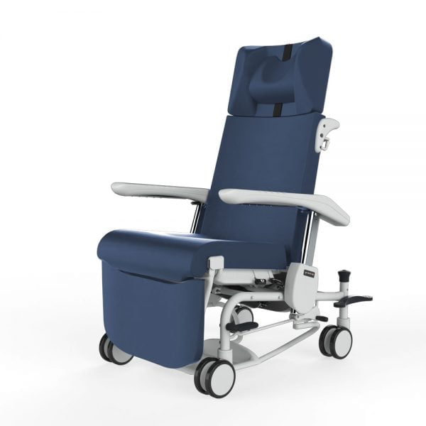 Fauteuil médical Gaia roulettes de trois quart Navailles