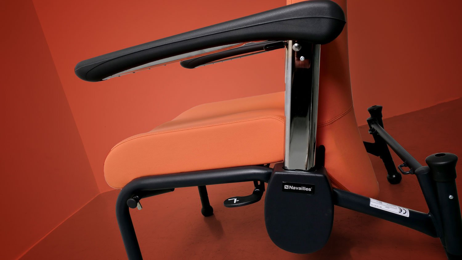 assise médicalisé orthopédique orange fauteuil Kali