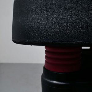 Siège technique pour salle blanche ou laboratoire koncept polyurethane vu du ressort de l'assise Navailles