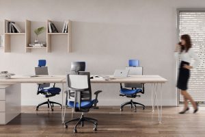 Visuel 3D Siège de bureau ergonomique smart victor resille