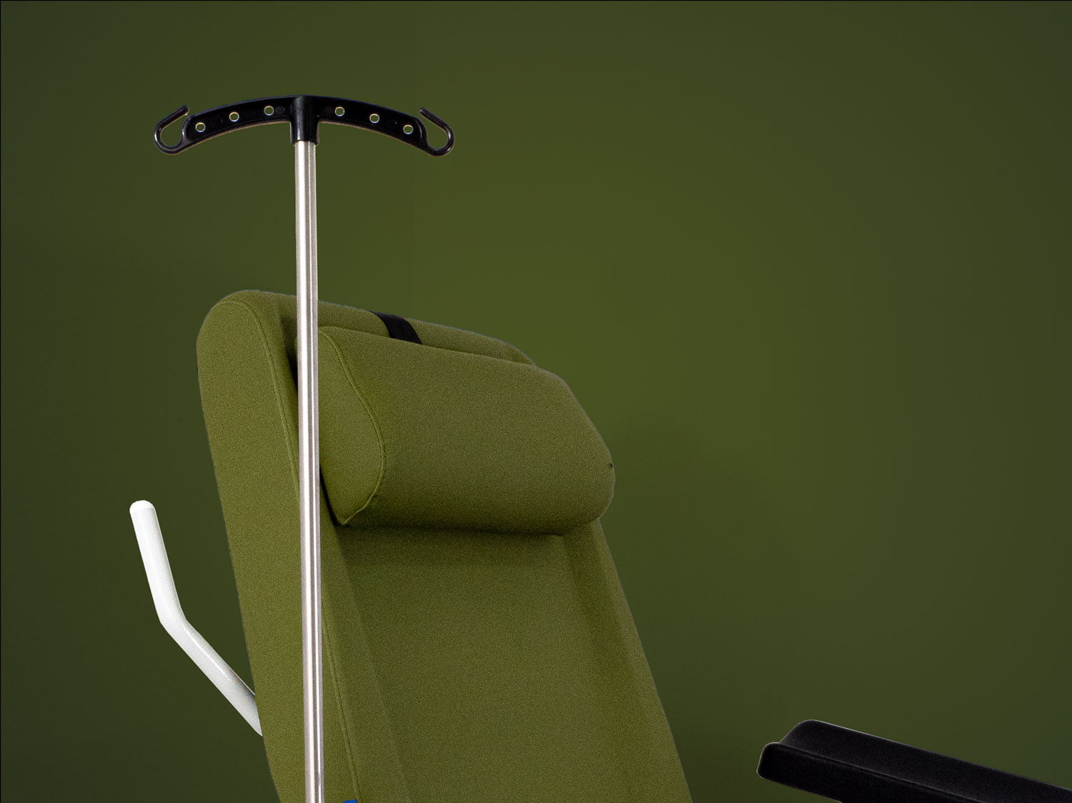 Fauteuil médical de prélèvement sanguin Theia Vert Navailles