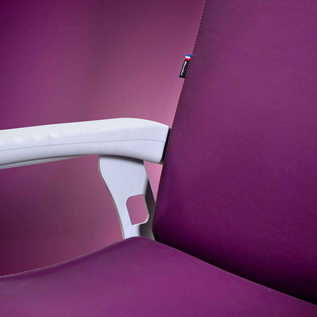 assise fauteuil médical ambulatoire Orphée violet Navailles